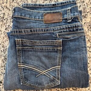 BKE Men’s Seth Straight Stretch Jean Size:42x32